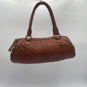 Small Cole Haan  woven leather purse